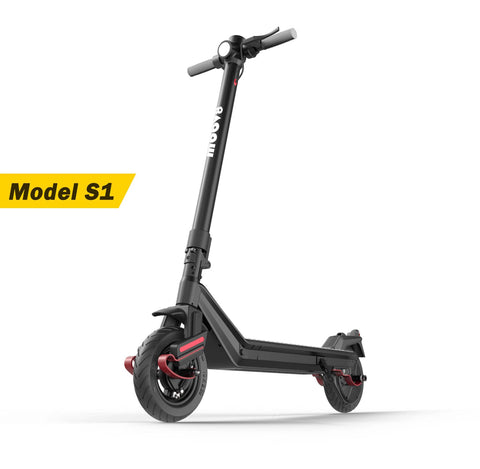 S1 Popular Scooter, Long Deck, Powerful Motor, Dual Suspension