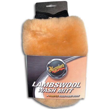 AG1015 - Meguiar's Lambswool Wash Mitt with Bug Remover