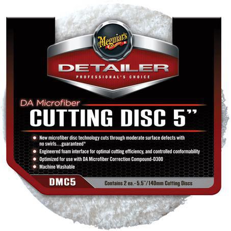 DMC5 - Meguiar's DA 5in 125mm Microfibre Cutting Pads - 2 Pk