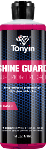 TONYIN SHINE GUARD SUPERIOR HIGH GLOSS TYRE GEL 500ML (SOLVENT BASED)