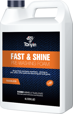 TONYIN FAST & SHINE PRE-WASHING FOAM 4L (TOUCHLESS 1:50-1:80)