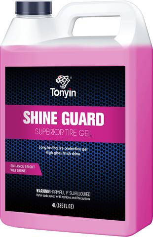 TONYIN SHINE GUARD SUPERIOR TIRE GEL HIGH GLOSS TYRE GEL 4L (SOLVENT BASED)