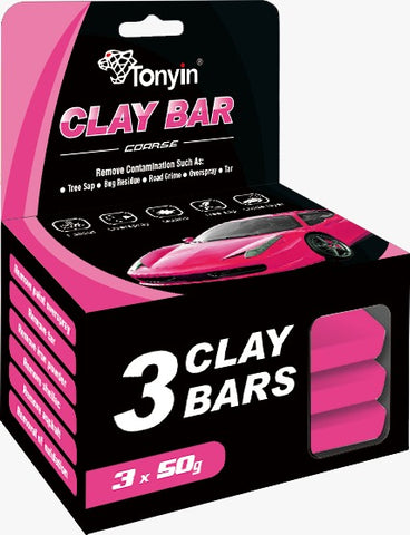 TONYIN CLAY BAR (3X50g) (COARSE)