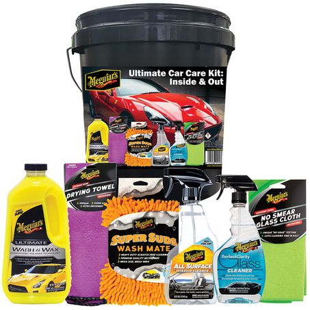 MUCCKIO25R - Meguiars Ultimate Car Care Kit Inside & Out