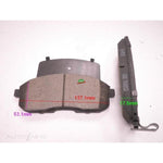 Royale Brake Pads - Front, SAS-BP1187 (Nissan Maxima 89-)