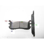 Royale Brake Pads - SAS-BP1291 (Mazda 323 94-98)