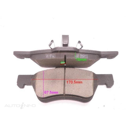 Royale Brake Pads - SAS-BP1821 (Ford Escape 06-)