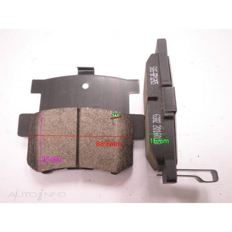 Royale Brake Pads - SAS-BP1265 (Honda Accord/ Prelude)