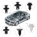 100pcs Mixed Auto Fastener Clip Car