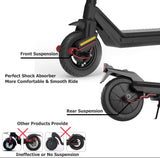 S1 Popular Scooter, Long Deck, Powerful Motor, Dual Suspension