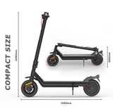 S1 Popular Scooter, Long Deck, Powerful Motor, Dual Suspension